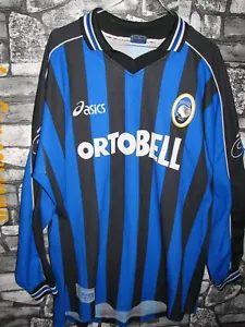 Vintage Atalanta #27 DONI Fußball Soccer Jersey Shirt Trikot Maillot 90s Asics - Bild 1 von 2