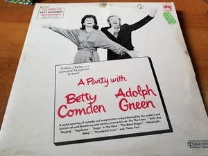 A Party with Betty Comden & Adolph Green ; 1977 Broadway double LP neuf et scellé - Photo 1/2