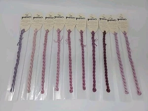 Pearsall's Filoselle Bordado Hilo de Seda 4m 6 Capas HECHO EN INGLATERRA De Colección Púrpura U - Imagen 1 de 4