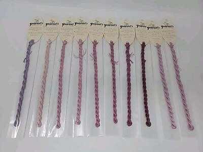 Pearsall's Filoselle Embroidery Silk Floss 4m 6 Ply MADE ENGLAND Vtg Purple U - Image 1 of 4