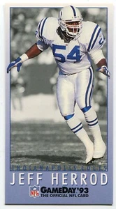 GameDay #371 1993 Jeff Herrod Indianapolis Colts - Imagen 1 de 2