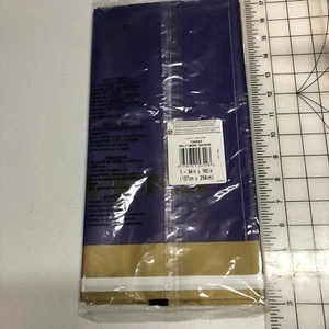 Baltimore Ravens 54" x 102" Kunststoff Tischdecke offiziell lizenziert NFL, neu - Bild 1 von 4