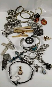 Pre-Owned Lot  Costume Jewelry For Wearing Parts and Repair As Shown - Picture 1 of 9
