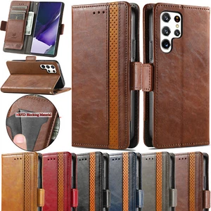 Funda billetera teléfono para Samsong Galaxy S23 S22 S21 S20 S10 cubierta plegable de cuero - Imagen 1 de 84
