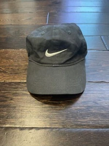 Nike Gray Adjustable Hat Youth Boys Baseball cap with Stitch Swoosh - Picture 1 of 4
