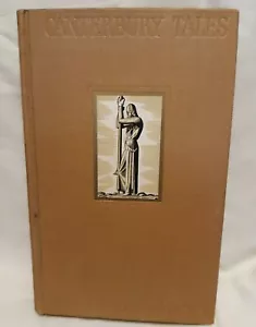 The Canterbury Tales Geoffrey Chaucer in Modern English Deluxe Edition HB 1934 - Imagen 1 de 4