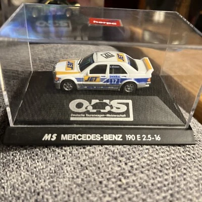 Novo na caixa Herpa Germany #3519 1:87 JET Mercedes-Benz 190 E 2.5-16 #17 carro de corrida - Imagem 1 de 4