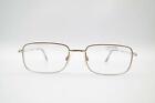 Vintage Longines 4228 216 Titan Bronze Silber oval Brille Brillengestell NOS