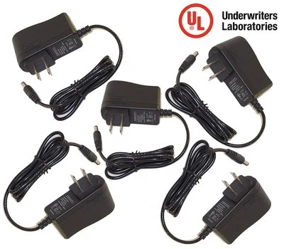 5 Pcs 12V DC 1A Switching Power Supply Adapter Multipurpose - Image 1 of 4