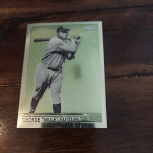 George "Mule" Suttles -2001 Topps Chrome What Could Have Been WCB8 - Picture 1 of 2