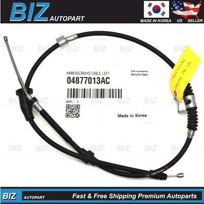 OEM Parking Brake Cable RR LH for 08-17 Caliber Jeep Compass Patriot 04877013AC - Image 1 of 3