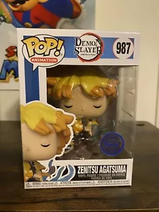 Funko Pop! Demon Slayer Zenitsu Agatsuma #987 2021 exclusivo - Imagen 1 de 6