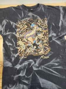 Churinga Australia Tye Dye T-Shirt Kangaroo Nature Animal Size X-Large XL - Picture 1 of 8