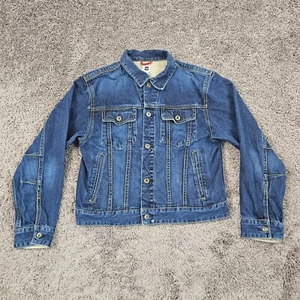 Gap Jacket Girls Youth 2XL XXL Blue Denim Trucker 100% Cotton Pockets Classic - Picture 1 of 14