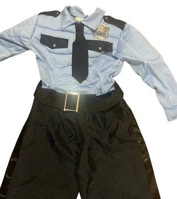 Muscle Police Officer  Boy's Halloween Fancy-Dress Costume - 5/6 - Image 1 of 3