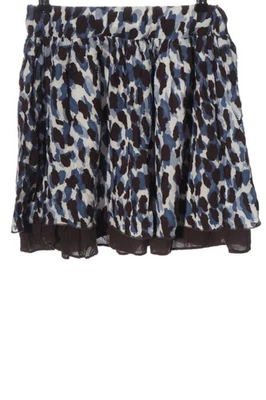 FISHBONE Minifalda Mujeres Falda Talla EU 34 blanco-azul-negro look casual - Imagen 1 de 4