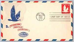 #UC25 FIPEX FDC Tri-Color Cachet, tough cover - Picture 1 of 2