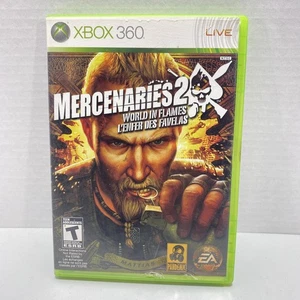 Mercenaries 2: World In Flames  Microsoft Xbox 360 With Manual - Bild 1 von 8