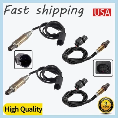 Set of 4 Upstream+Downstream O2 Oxygen Sensors for BMW 325CI 2.5L L6 2003-2006 - Image 1 of 4