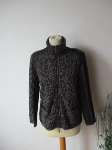 Monari Damen Jacke Gr. 38 grau-schwarz 2 Wegereißverschluß dehnbar - Bild 1 von 9