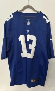 Nike NFL On Field Odell Beckham JR Stitched Blue Jersey NY Giants Size XL - Picture 1 of 5