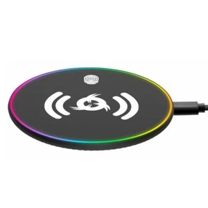 Klim UFO Wireless Qi certified RGB Charging Pad for iPhone Samsung Huawei LG ... - Bild 1 von 2