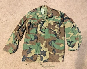 Military BDU Medium Reg Field Jacket Camouflage US Army USAF US Navy MenBoys#263 - Picture 1 of 8
