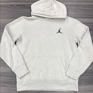 Jordan Hoodie - Gray, Boys Size Large - Picture 1 of 8