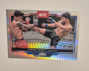 2025 Topps Chrome UFC #71 Adrian Yanez Prizm Refractor - Picture 1 of 2
