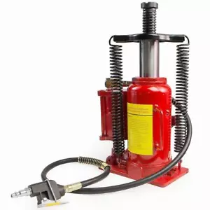 STARK USA Air Hydraulic Bottle Jack 20-Ton Capacity Heavy-Duty Manual Lift Hoist - Picture 1 of 6