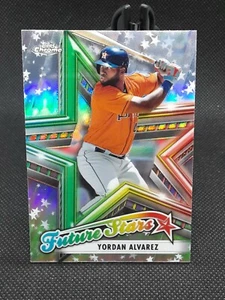 2021 Topps Chrome Future Stars Insert - Yordan Alvarez #FS-8 Houston Astros - Picture 1 of 2