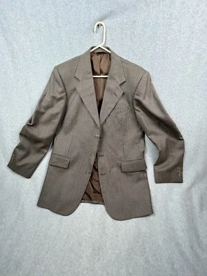 Traje Chaqueta John Henry Marrón Para Hombre 42L Espiga  Foto 1 de 4