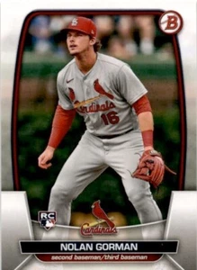 2023 Bowman Rookie RC - 5 Nolan Gorman - St. Louis Cardinals - Picture 1 of 2