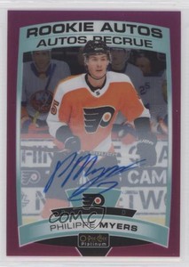 2019-20 O-Pee-Chee Platinum Autos Matte Pink /99 Philippe Myers Rookie Auto RC