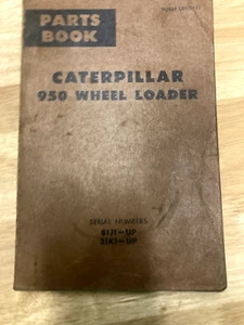 CAT CATERPILLAR  950 WHEEL LOADER PARTS CATALOG MANUAL BOOK 81J 31K - Picture 1 of 1