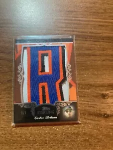 2007 Topps Sterling Letter Patch #16 Carlos Beltran (1/1) Mets - Picture 1 of 1