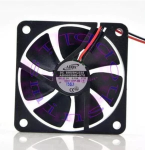 One For ADDA AD0605MB-G70 2Pin Ultrathin Cooling fan 5V 0.15A 0.65W 60*60*10mm - Afbeelding 1 van 1
