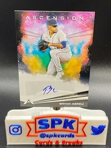 2021 Panini Chronicles ASCENSION BRYAN ABREU AUTO HOUSTON ASTROS AA-BA - Picture 1 of 1