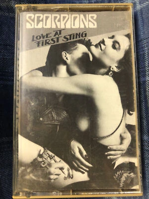 SCORPIONS - CASSETTE TAPE - LOVE AT FIRST STING 1984, Poly gram Records - Image 1 of 4