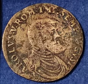 BELGIQUE Spanish Netherlands, Charles 5 FIDES PVBLI TOKEN - Imagen 1 de 2