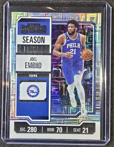 Biglietto Joel Embiid 2023-24 Panini Contenders Stagione Hobby Mojo #56 76ers - Foto 1 di 2