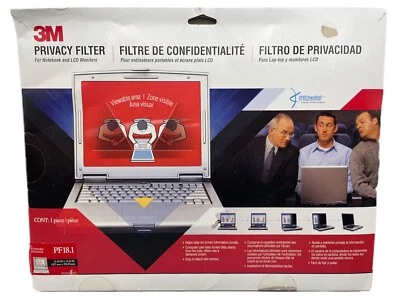 3M Privacy Filter PF18.1 11.30" x 14.13" for Notebook & LCD Monitors New - Image 1 of 4