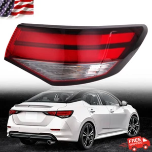 Right Tail Light For Nissan Sentra 2020-2023 Brake Outer Rear Stop Taillamps RH - Picture 1 of 14