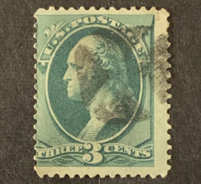 Sello de Estados Unidos R2/30 de los años 1870 Scott? 3c UNH Muy Bonito Elegante Cancelación Foto 1 de 2