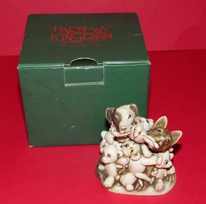 HARMONY KINGDOM * Petty Teddies Trinket Box * 1998 * Tresure Jest * - Picture 1 of 8