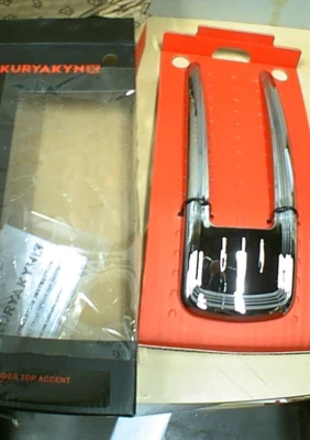 KURYAKYN - 8729 GUARDABARROS DELANTERO MOLDURA - CROMO / 2015-2019 INDIAN SCOUT Foto 1 de 4