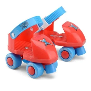 Xootz Beginner Skates Infant Quad Roller Skates Kids Red Blue - Picture 1 of 1