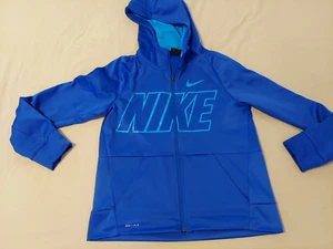 Boys Nike Jacket XL Blue Athletic Gym Workout - Picture 1 of 5