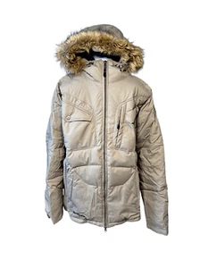 Abrigo Parka Columbia SM4050 Bronceado Casa Completa Abajo con Capucha 450 Relleno Talla MEDIANA - Imagen 1 de 12