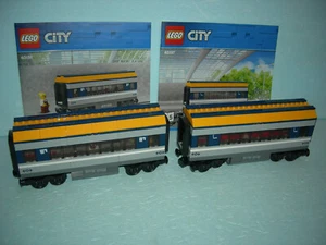 LEGO City Ferrovia 60197 - Carrozza ristorante + carrozza passeggeri + 2 istruzioni!!! - Foto 1 di 3